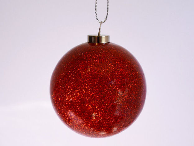 Slika Božićna kuglica plastika 6 cm