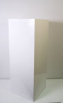 Slika Postament,31x31x71cm, fiber glass, sjaj bijela