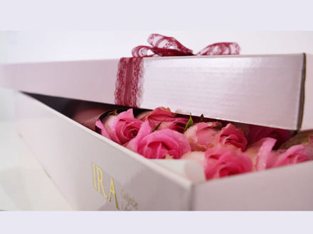Slika Flower box - ruže u boji