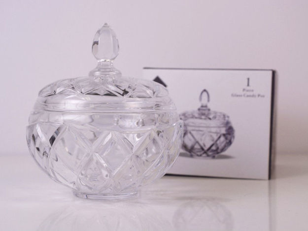 Slika Posuda s poklopcem staklo 11.3 cm x 12.5 cm