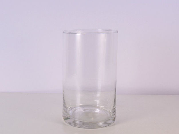 Slika Vaza staklo cilindar 12 x 20 cm