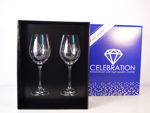 Slika Čaše za bijelo vino sa Swarovski kristalima S/6 staklo 360 ml