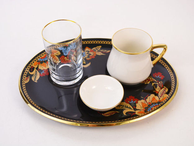Slika Set za kavu keramika/staklo 22 cm