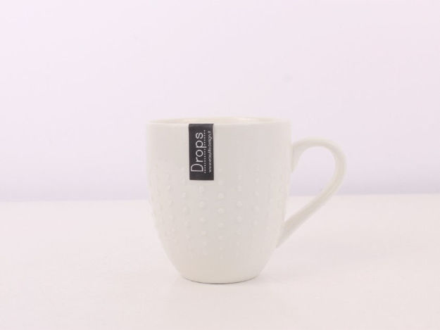 Slika Šalica porculan 350 ml - Drops white