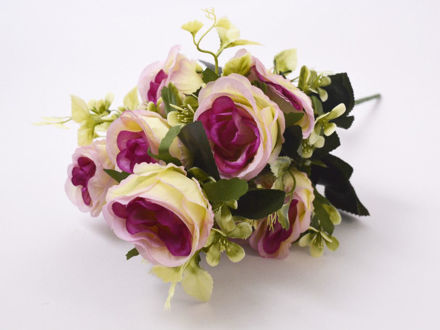 Slika Buket ruža 50 cm lilac/cream