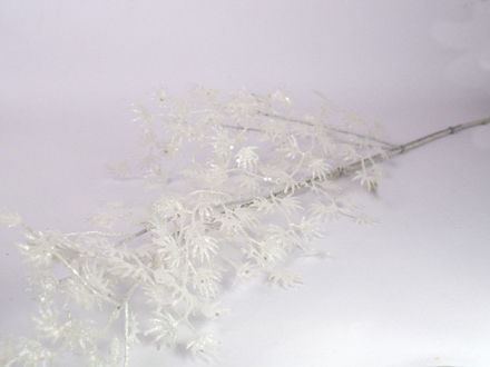Slika Grana dekorativna 98 cm gliter, bijela