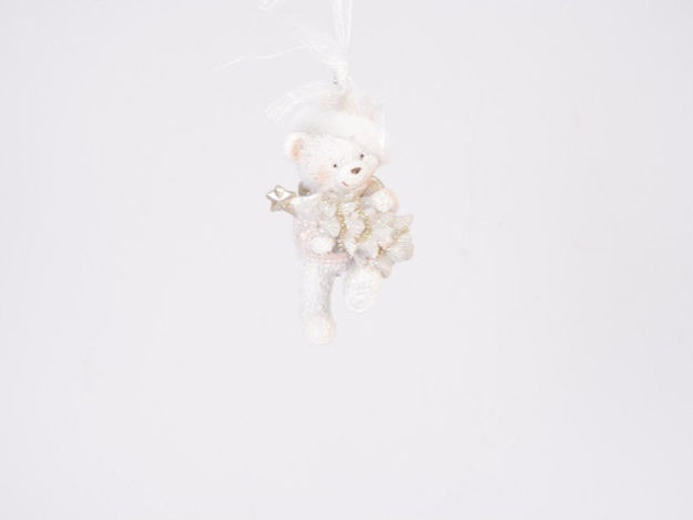 Slika Ukras za bor medvjedić, 4*3*8cm, polyresin