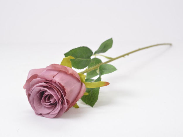 Slika Ruža 48 cm; t.ljubičasta