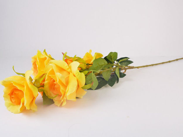 Slika Grana ruže 78 cm; žuta