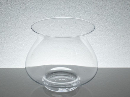Slika Staklo vaza h18d21cm o13,5cm