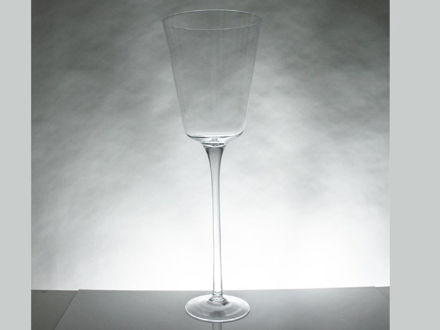 Slika Staklo čaša na nogu h85cm d28cm