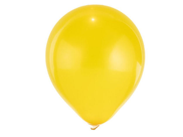 Slika Baloni metalik 25cm, 50kom - zlatna