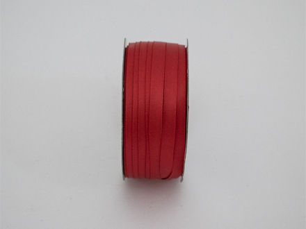 Slika Traka saten 6mm/50m premium hot crvena 252