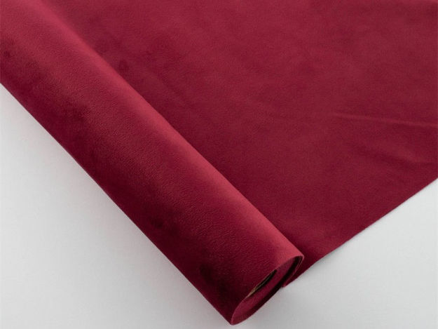 Slika Pliš rola 44cmx3m burgundy