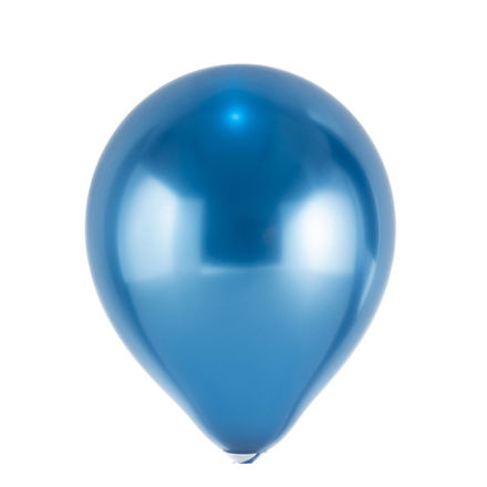 Slika Baloni krom 25cm, 25kom - plava
