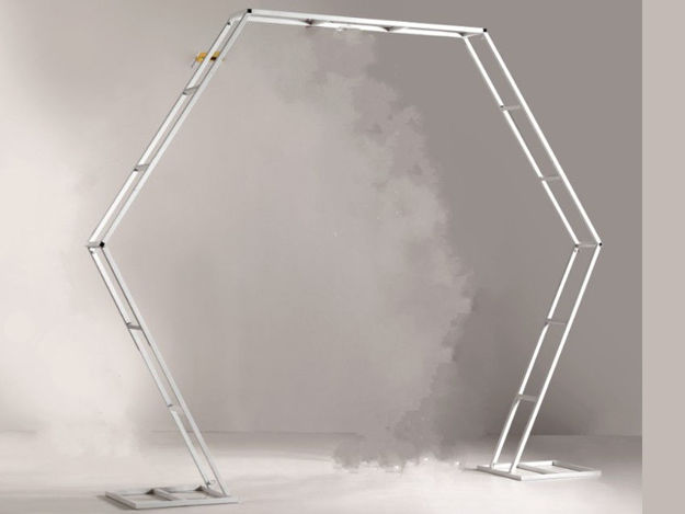 Slika Metalna konstrukcija D230 H230 cm bijela