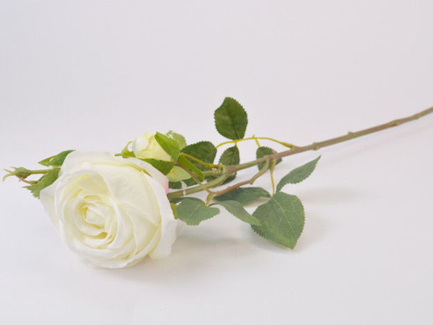 Slika Ruža 71 cm; bijela