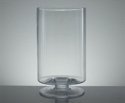 Slika Staklo vaza na nogu h34,5d20cm