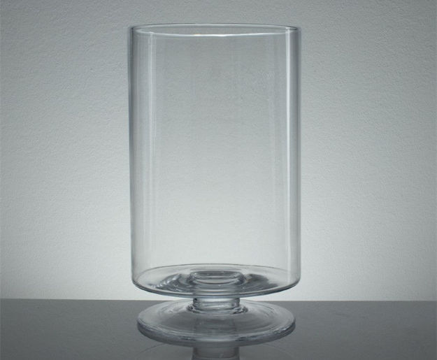 Slika Staklo vaza na nogu h34,5d20cm