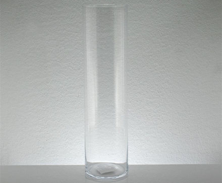 Slika Staklo vaza cilindar h49,5d13cm