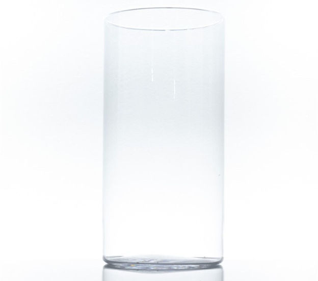 Slika Staklo vaza cilindar h30d15cm