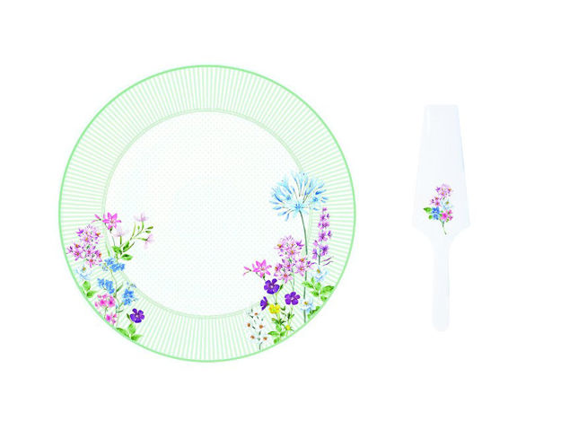 Slika Set za kolače porculan 32 cm-Floraison