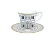 Slika Šalica s tanjurićem porculan 200 ml-palazzo