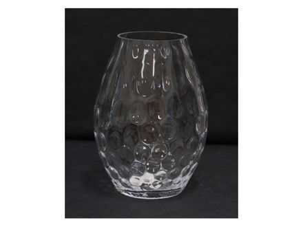 Slika Staklo vaza s uzorkom H28D20 cm O11 cm šlif