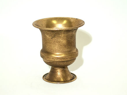 Slika Metalni kalež 11,5x1,5cm h13cm zlatna