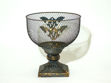 Slika Metalna posuda 20x20cm h21cm old gold