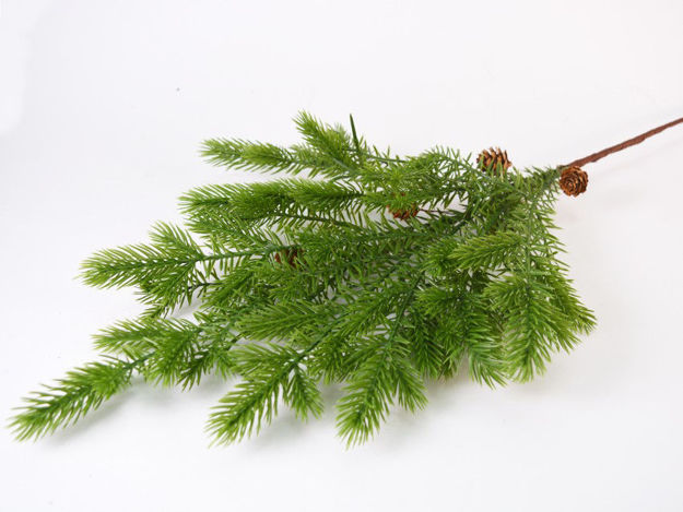 Slika Grana borovine s šiškama 71 cm
