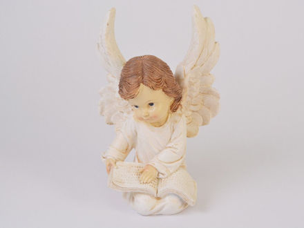 Slika Anđeo dekorativni, 10.3*7.5*15.5cm; krem, polyresin