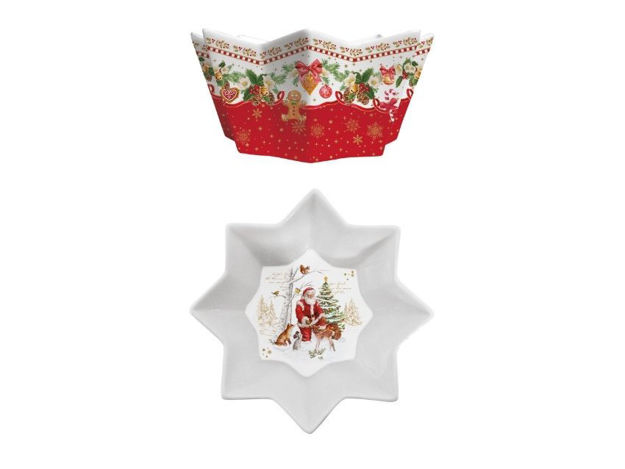 Slika Posudica porculan 20cm-Christmas memories