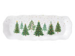 Slika Tanjur porculan 37x14cm.-Festive trees