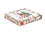 Slika Posuda porculan bor 20.5x25.5cm.-Joyful santa