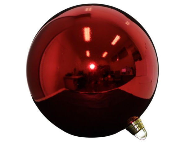 Slika Plastična kugla 30cm/1kom - crvena s