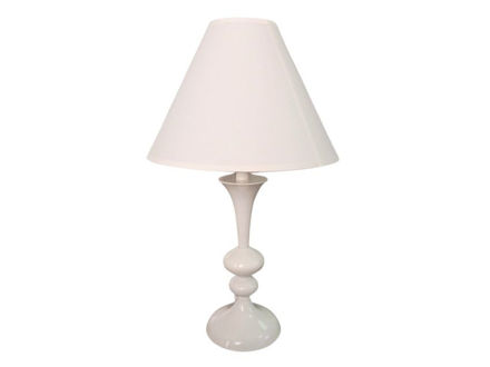 Slika Lampa bijela 50 cm  s bijelim  sjenilom