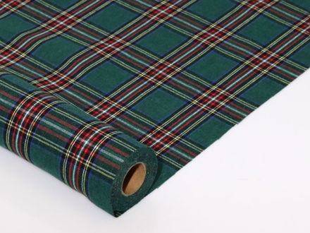 Slika Rola tartan 47cm. X 5mt. Zelena