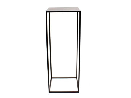 Slika Postament metalni 30x30x80cm; crni