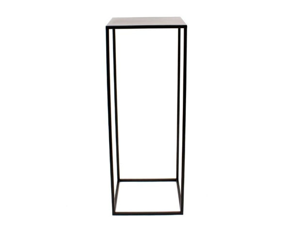 Slika Postament metalni 30x30x80cm; crni