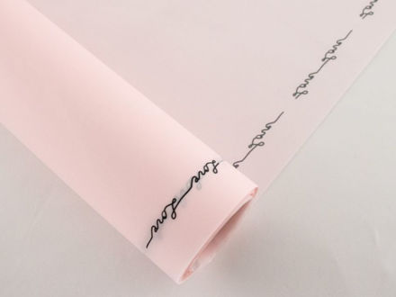 Slika Charm folija love rola 60cm/15mt - svijetlo roza