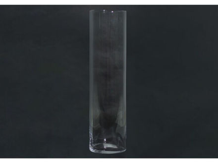 Slika Staklo vaza cilindar h60 d15cm.