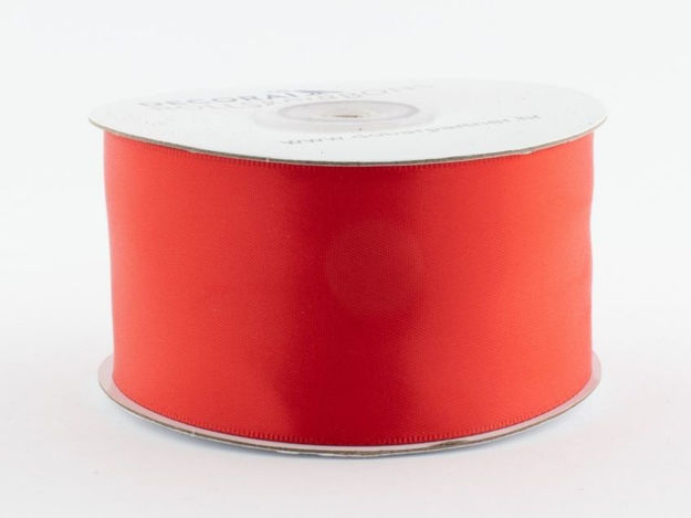 Slika Traka saten 50mm/25mt premium crvena 250