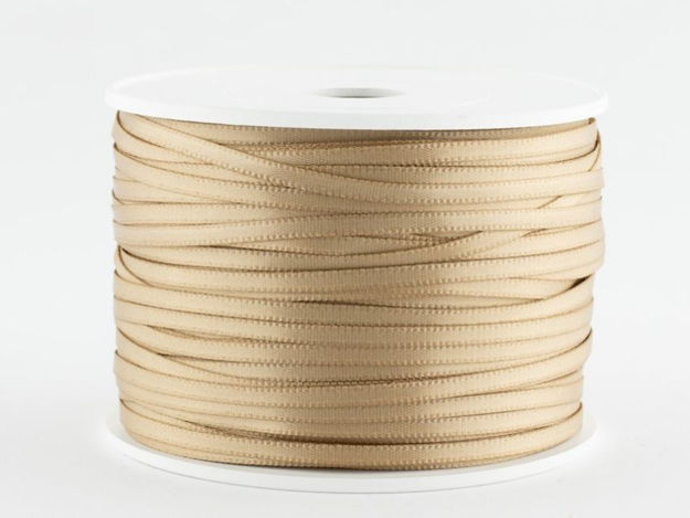 Slika Traka saten 3mm/100m premium tan 835
