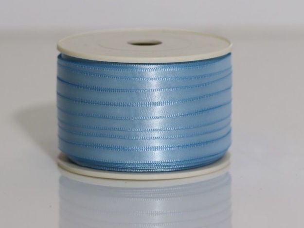 Slika Traka saten 6mm/50m premium sv.Plava 305