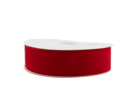 Slika Traka pliš 38mm/10m crvena 250