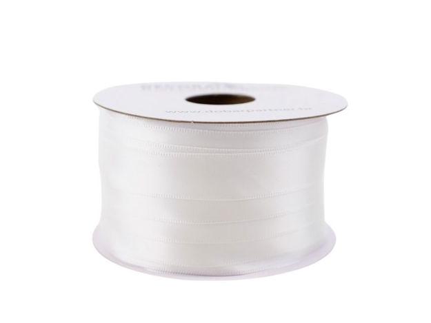 Slika Traka saten 16mm/50mt premium bijela