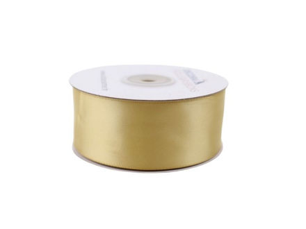 Slika Traka saten 38mm/25mt premium zlatna