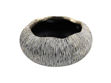 Slika Cement posuda d15,5xh8cm bijela/zlatna