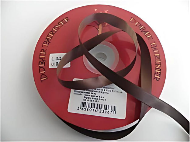 Slika Traka saten 50mm/25m premium zlatna
